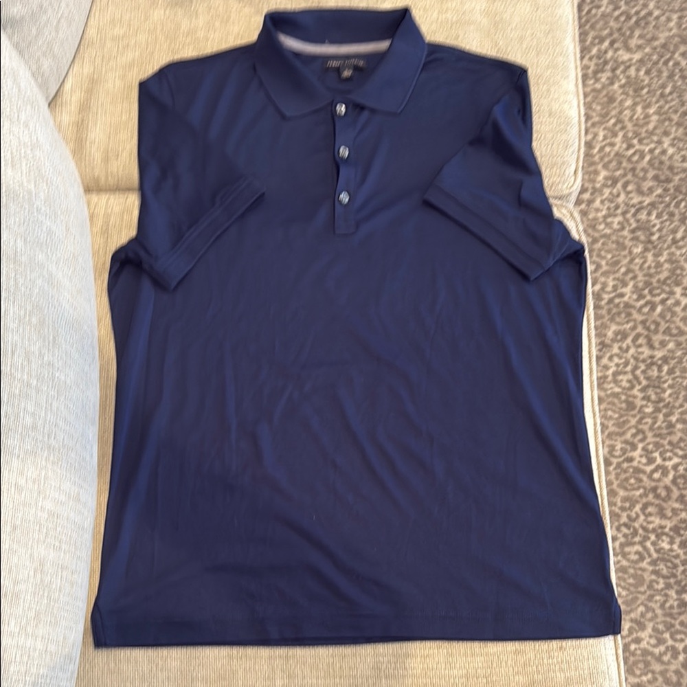 Banana Republic Navy Blue Polo Shirt